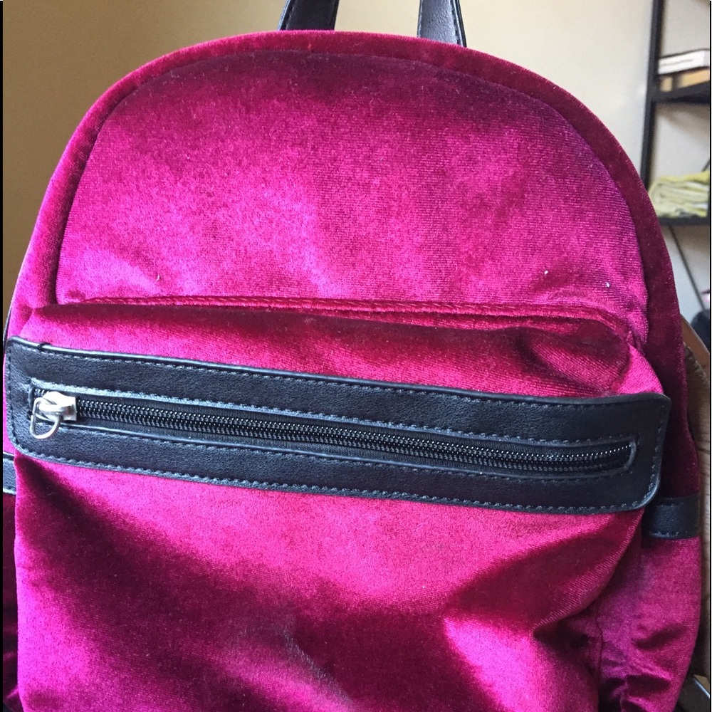Red Velvet mini backpack